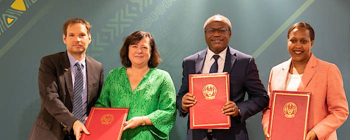 Government of Rwanda, BRD and German Development Bank sign Frw 20 billion grant agreement for a credit guarantee facility